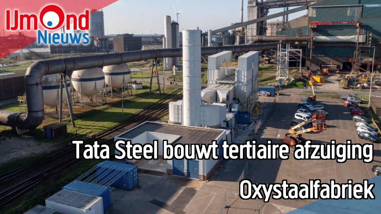 Tata Steel bouwt tertiaire afzuiging Oxystaalfabriek