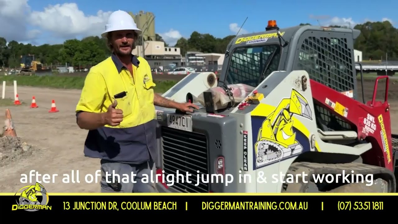 Pre-Start Procedure on a Skid Steer - Diggerman Training