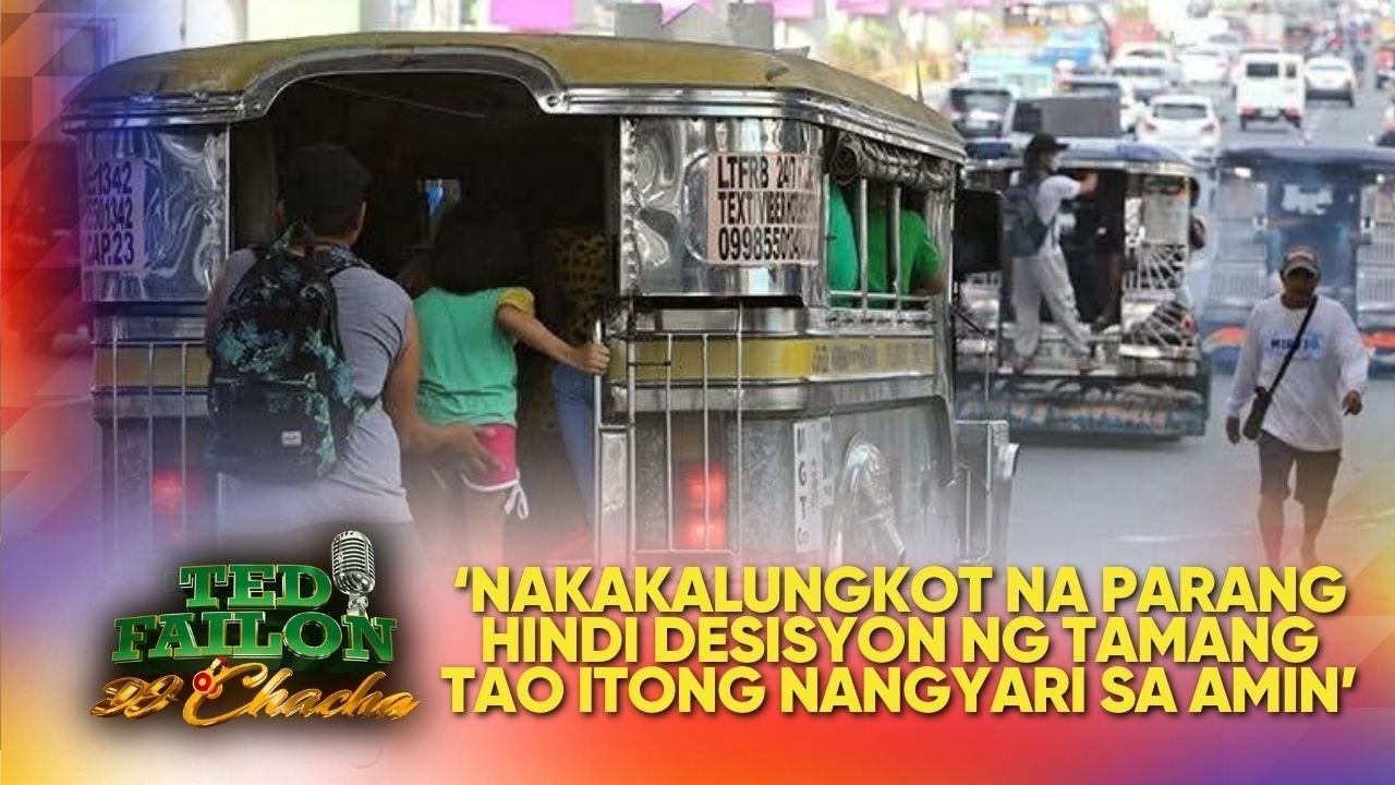 Transport groups, dismayado sa pagsuspende ng taas-pasahe | Ted Failon & DJ Chacha