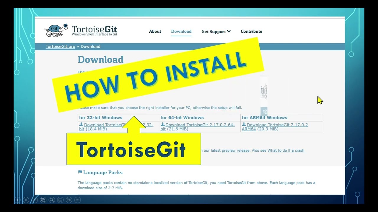TortoiseGit Download Guide. How to download TortoiseGit