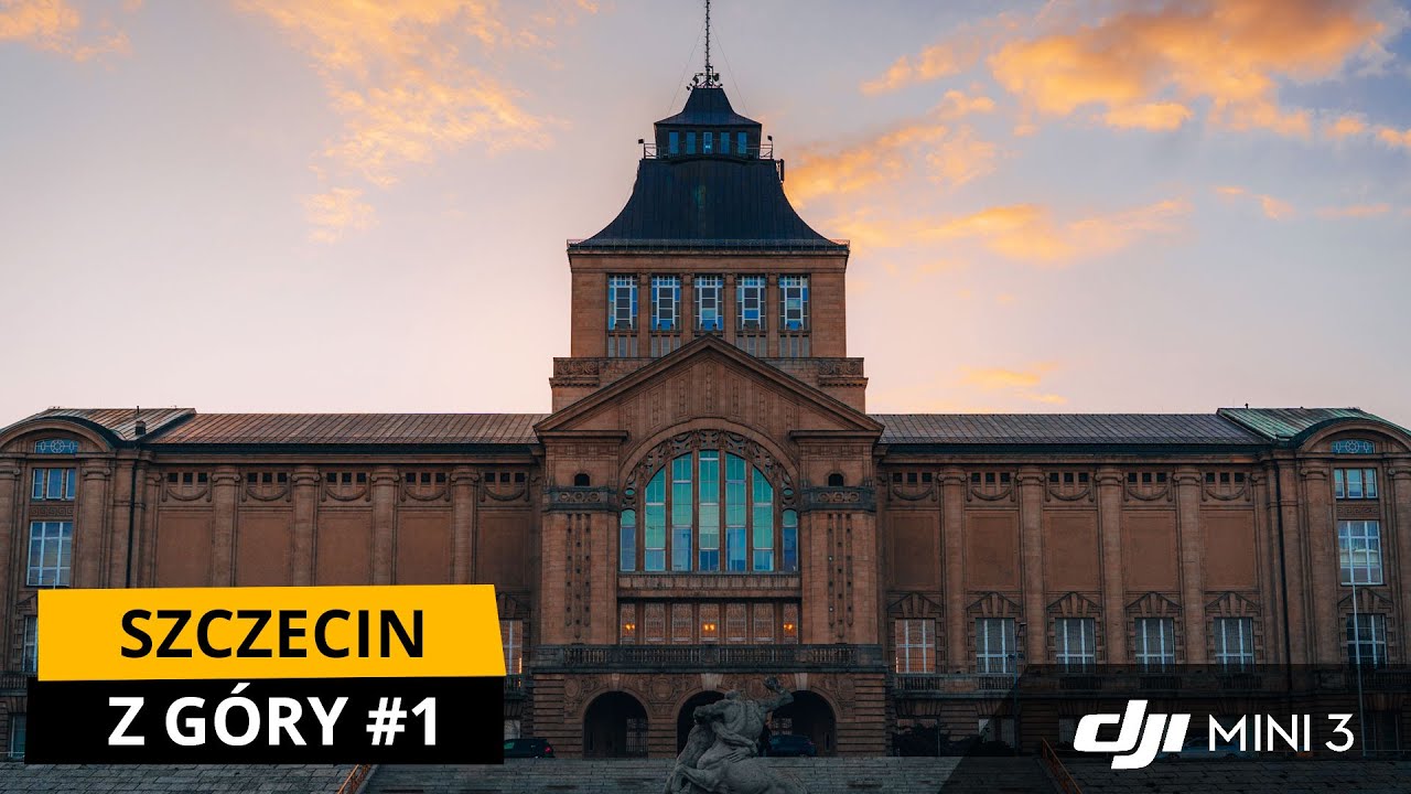Szczecin z góry #1 [Dji mini 3] [Cinematic 4K]