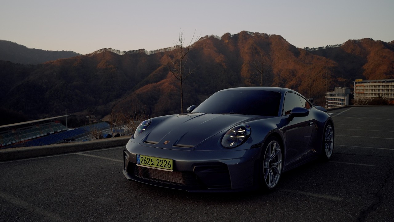 [이어폰 필수] 포르쉐 911 GT3 투어링과 함께한 와인딩 드라이브