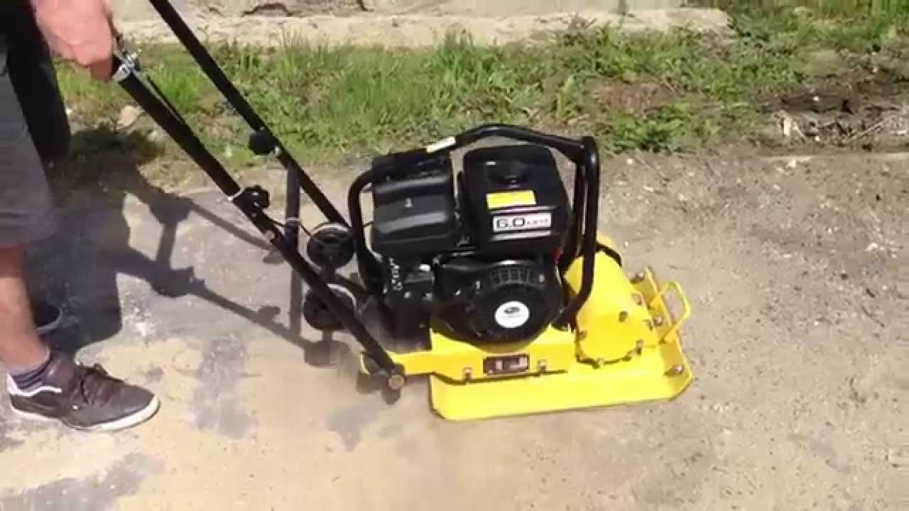 Vibrační deska TEKPAC MS60, Plate compactor TEKPAC MS60