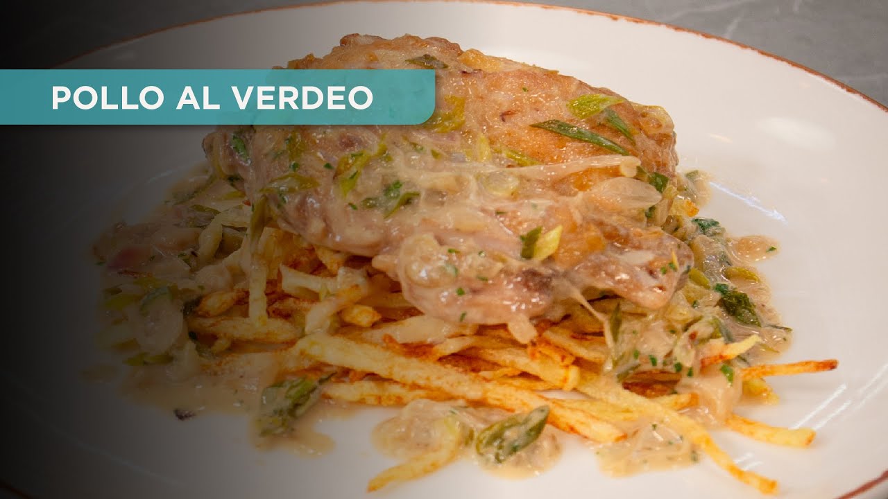 RECETA DE POLLO AL VERDEO - FERNANDO TROCCA