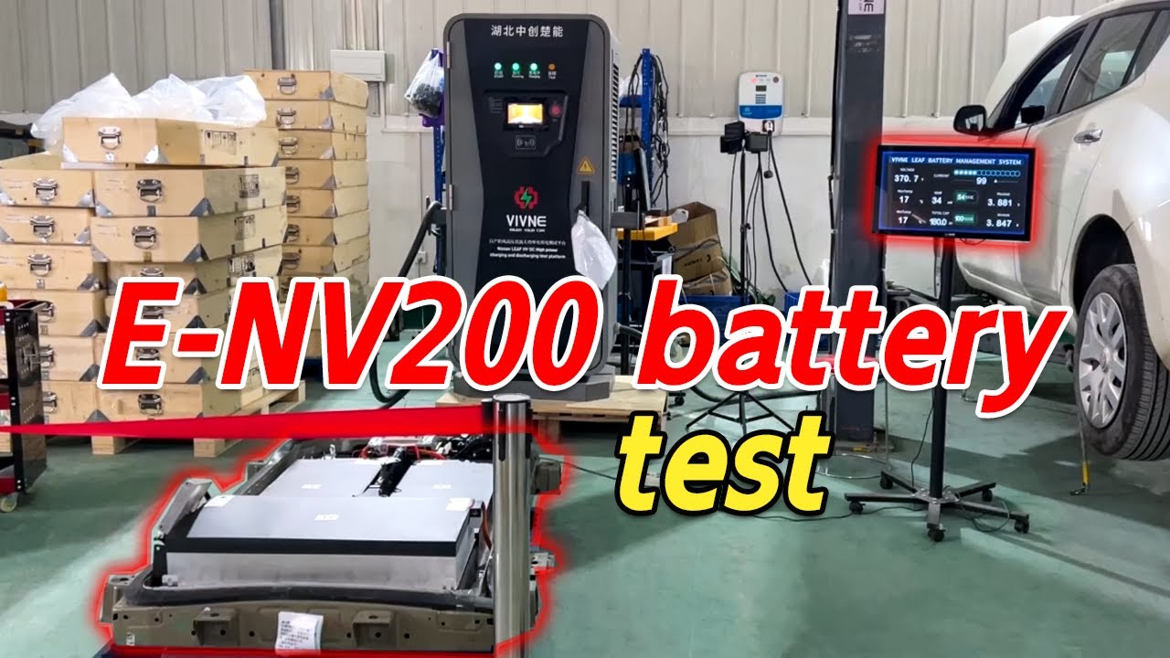 VIVNE-Nissan e-NV200 50kWh battery test