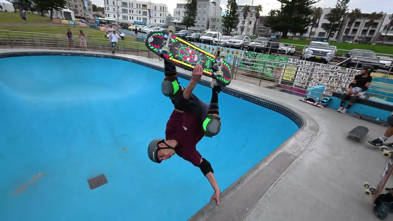 Nicky Guerrero Skating Bondi Beach | Week of Bondi Bowl Bash 2026