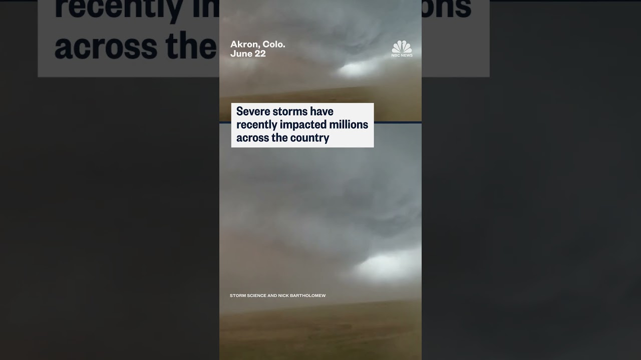 Video captures a rotating funnel could as dust storms hit Colorado