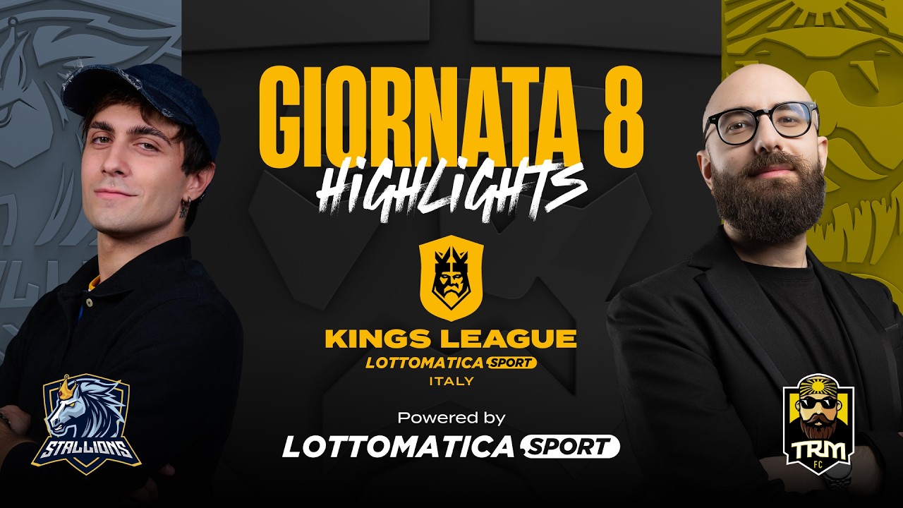 STALLIONS vs TRM FC | Highlights | Round 08 | Split 2 | KINGS LEAGUE LOTTOMATICA.SPORT ITALY