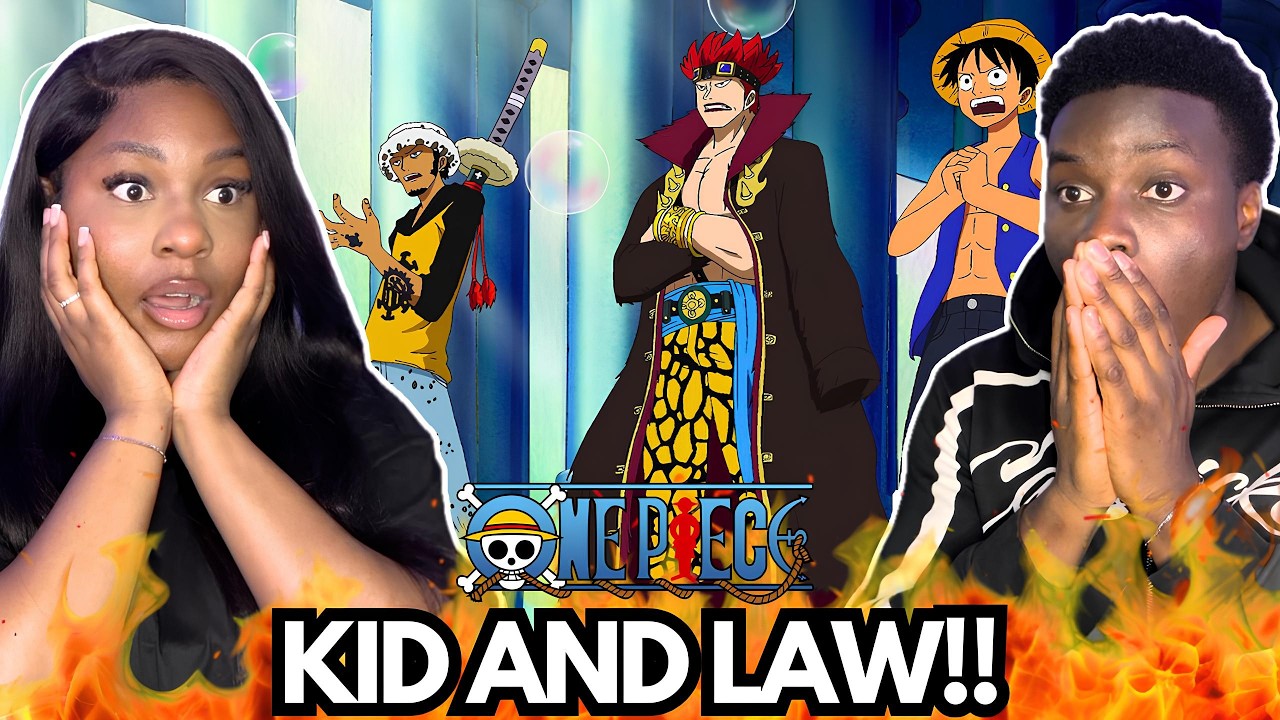 KID AND LAW ARE INSANE!!! ONE PIECE EPISODE 397-398 REACTION