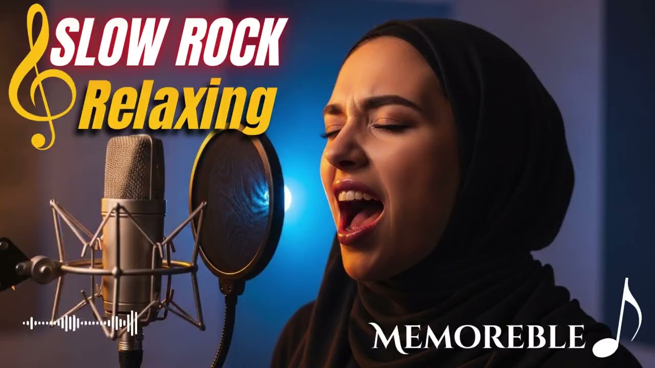 Healing Slow Rock Music for Anxiety & Late Night Overthinking 💭