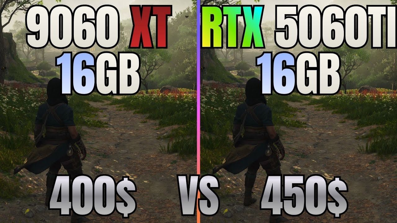 RX 9060 XT (16GB) vs RTX 5060 Ti (16GB) // 1440p // GPU Fight