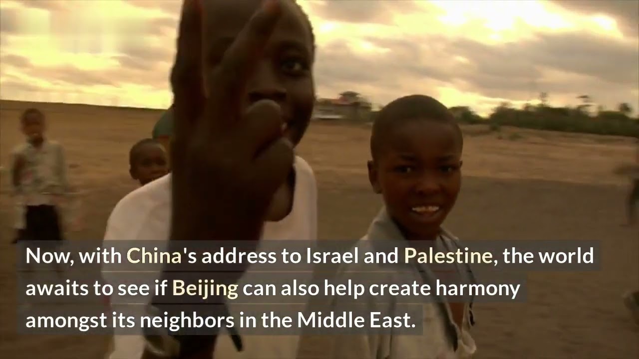 China to Aid Israel-Palestine Negotiations - Foreign Minister
