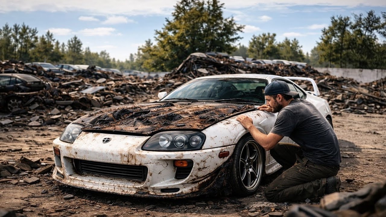 Most Satisfying Toyota Supra MK4 Restoration You’ll Watch Today (ASMR)