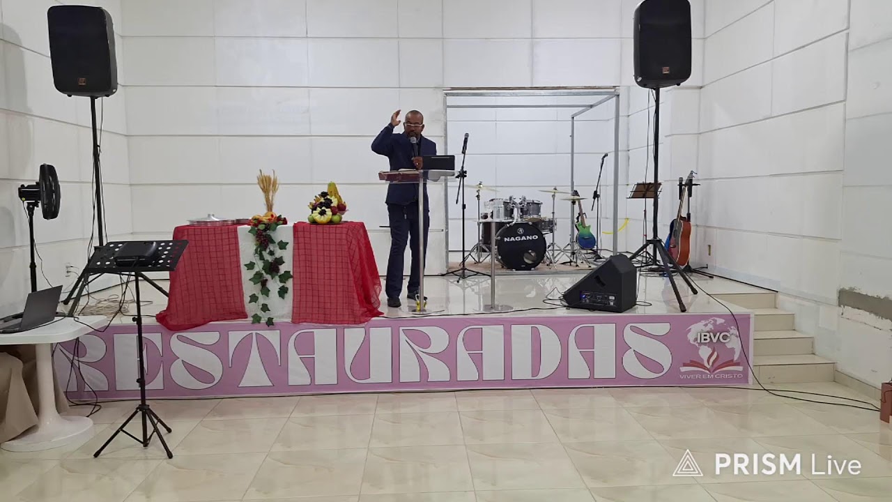 Transmissão ao vivo de Igreja Tempo De Viver Em Cristo - IETVC