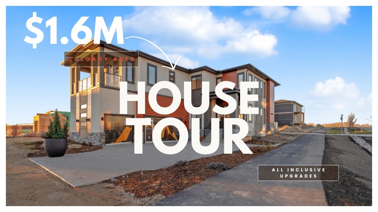 Take a tour of this $1.6m Luxury Home near Calgary! You won't believe what's inside @brilliancehomes