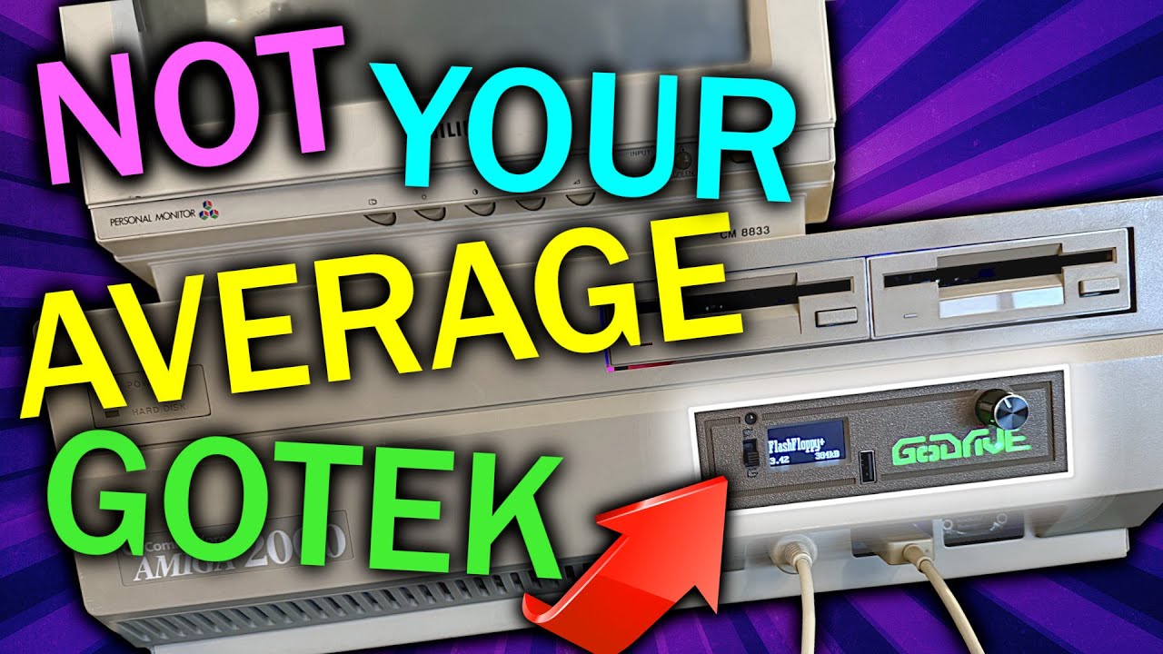 Встречайте «Большую коробку Amiga» GoDRIvE
