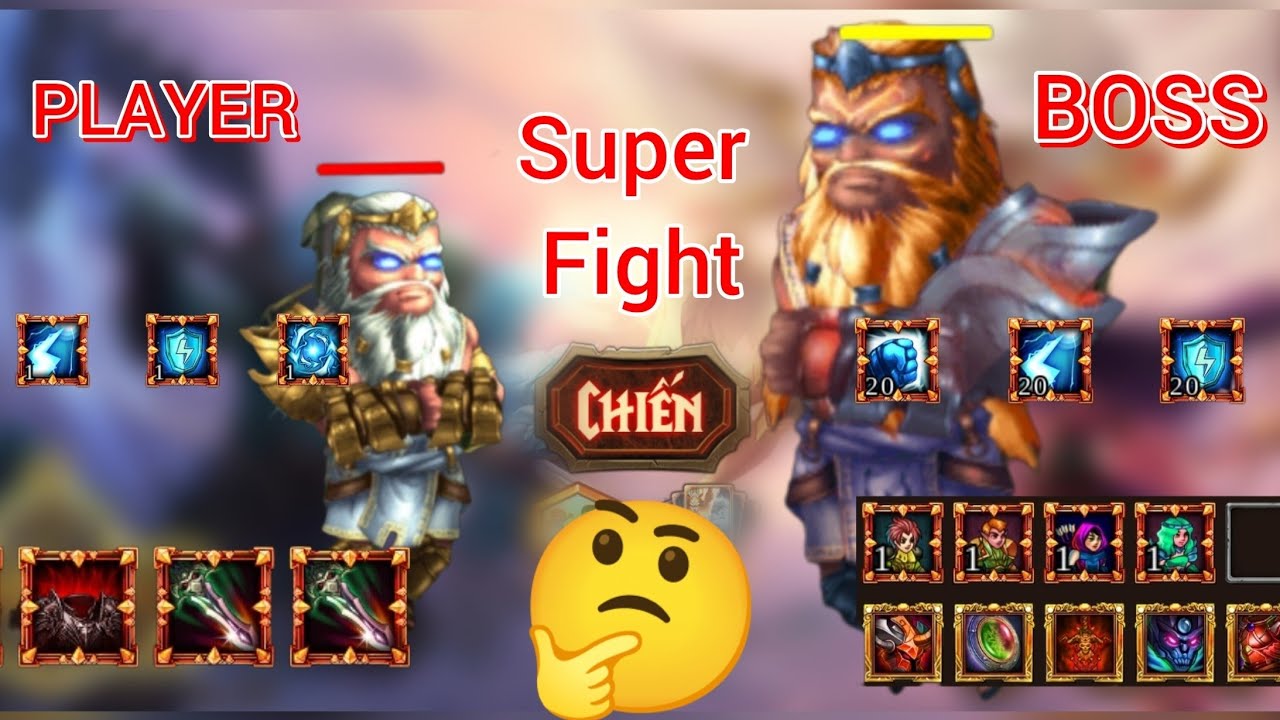 [Epic Heroes War] Hướng dẫn qua map ttkn si&ecirc;u kh&oacute; Zeus Boss Legend