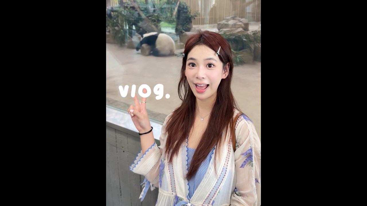 姗姗来迟的国宝熊猫观光日 好想吃按摩店那口烧椒皮蛋饭啊啊啊啊#vlog日常 #碎碎念