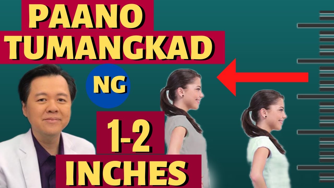 Paano Tumangkad ng 1-2 Inches.  - Payo ni Doc Willie Ong