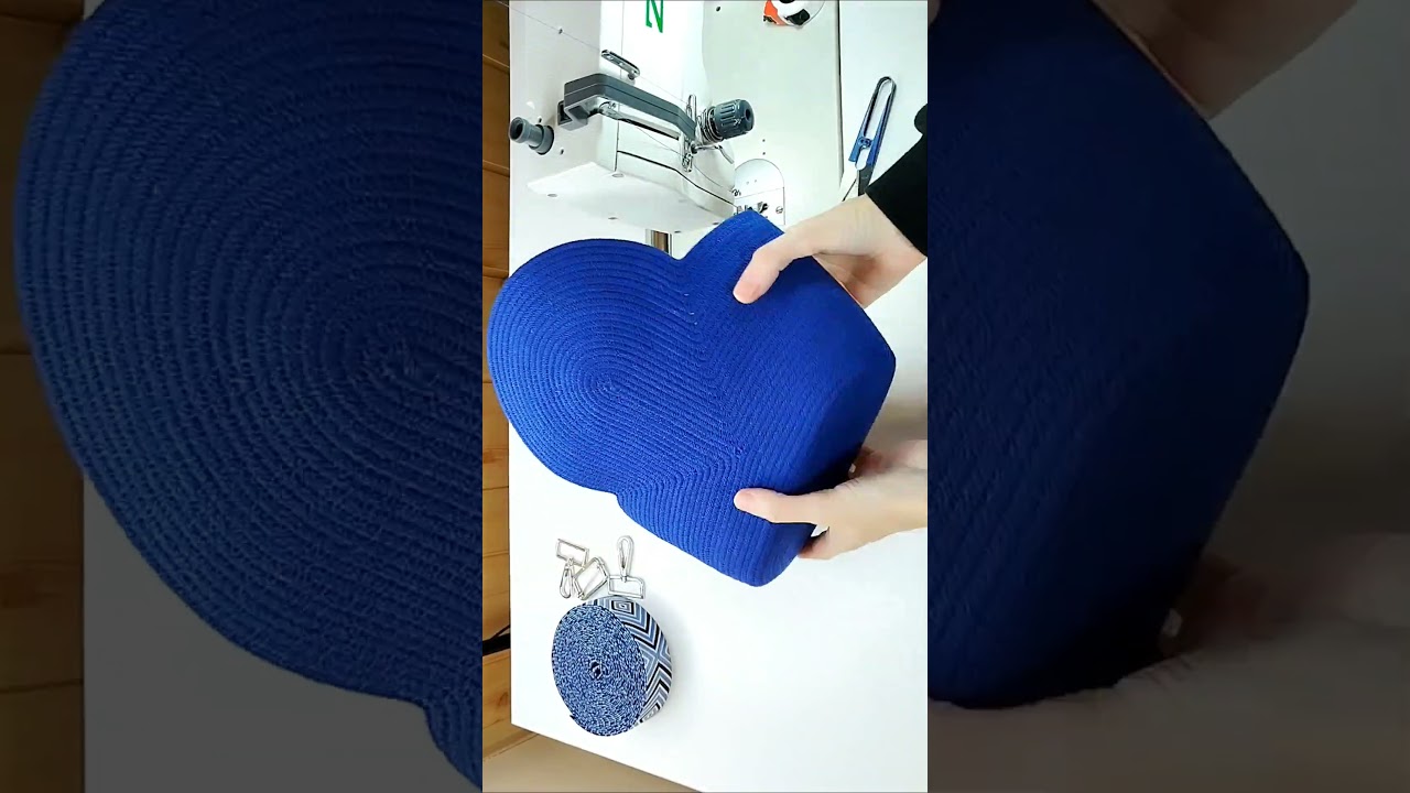 DIY Cotton Cord Sling Bag | Compact Crossbody Bag for Women