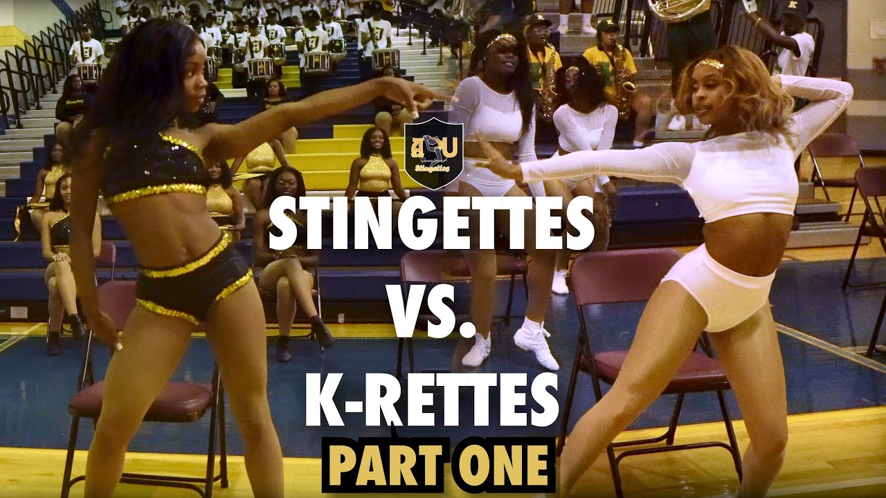 ASU Sensational Stingettes vs. KSU K-Rettes | 2022 Music Through the Streets Gym Battle | PART 1