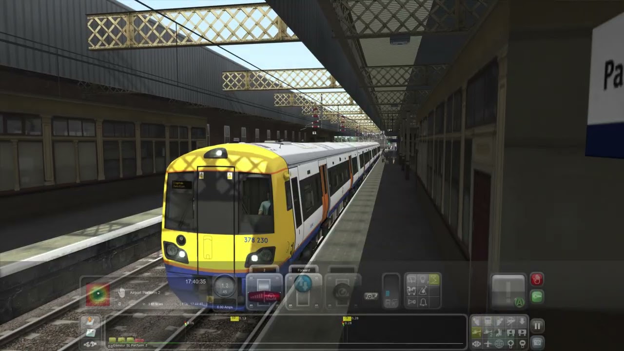 [Quick Drive]  Train Simulator:  17:30 Glasgow Central to Glasgow Airport.