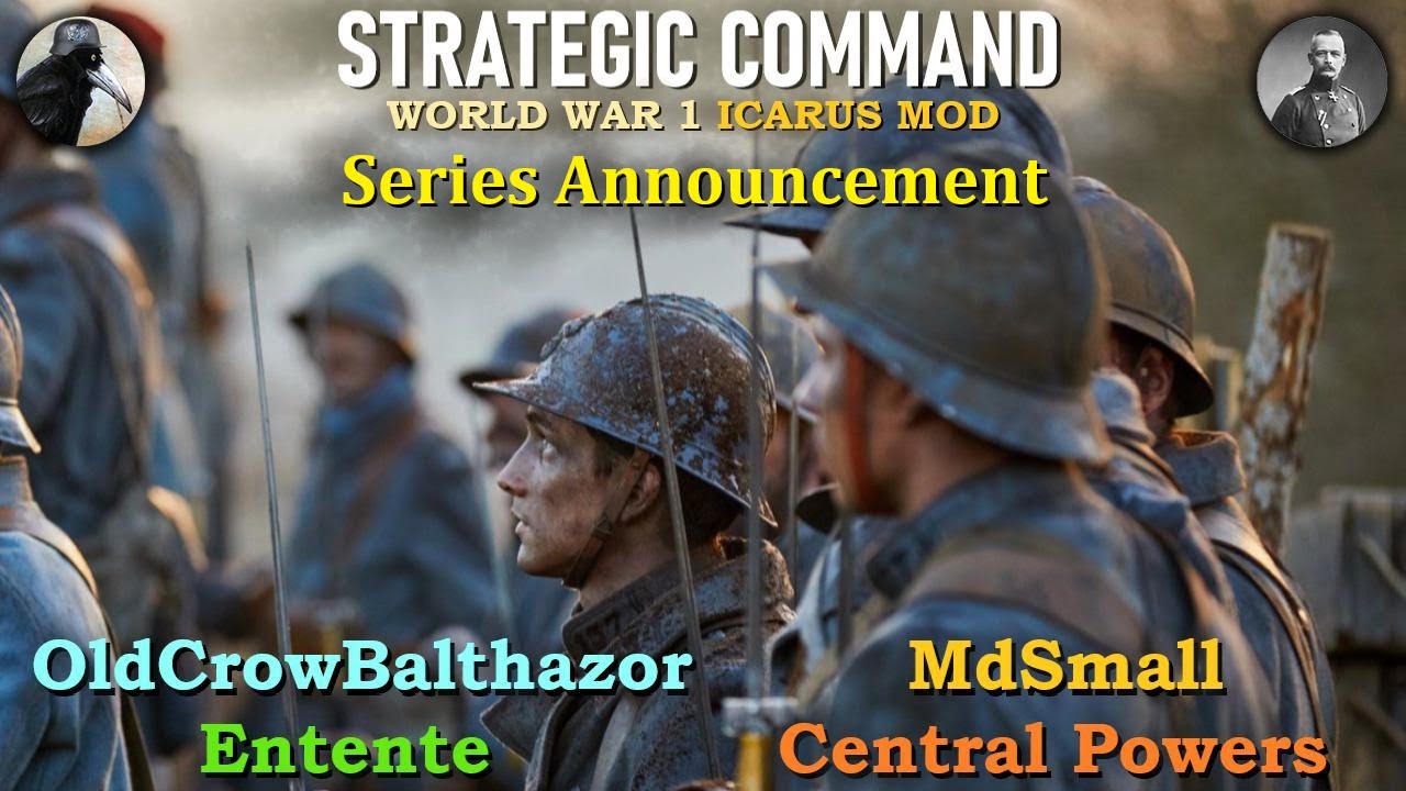 Strategic Command WW1-Icarus Mod Ep 0 OldCrowBalthazor [Антанта] vs MdSmall [Центральные державы]