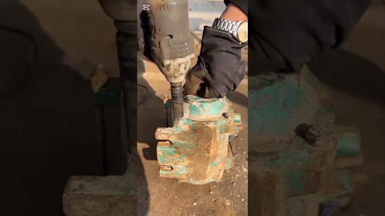 🔧 Extracting Copper From Old Electric Motors! 💥. #MotorRecycling #ScrapMetal#Shorts #MetalRecovery