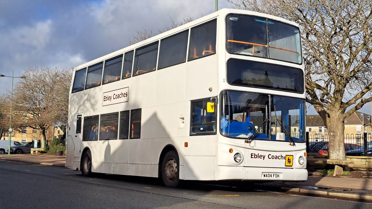 Loudest ALX axles ever!! Ebley coaches ALX 400 transbus trident WA04 FOH (ex stagecoach SW 18116) 