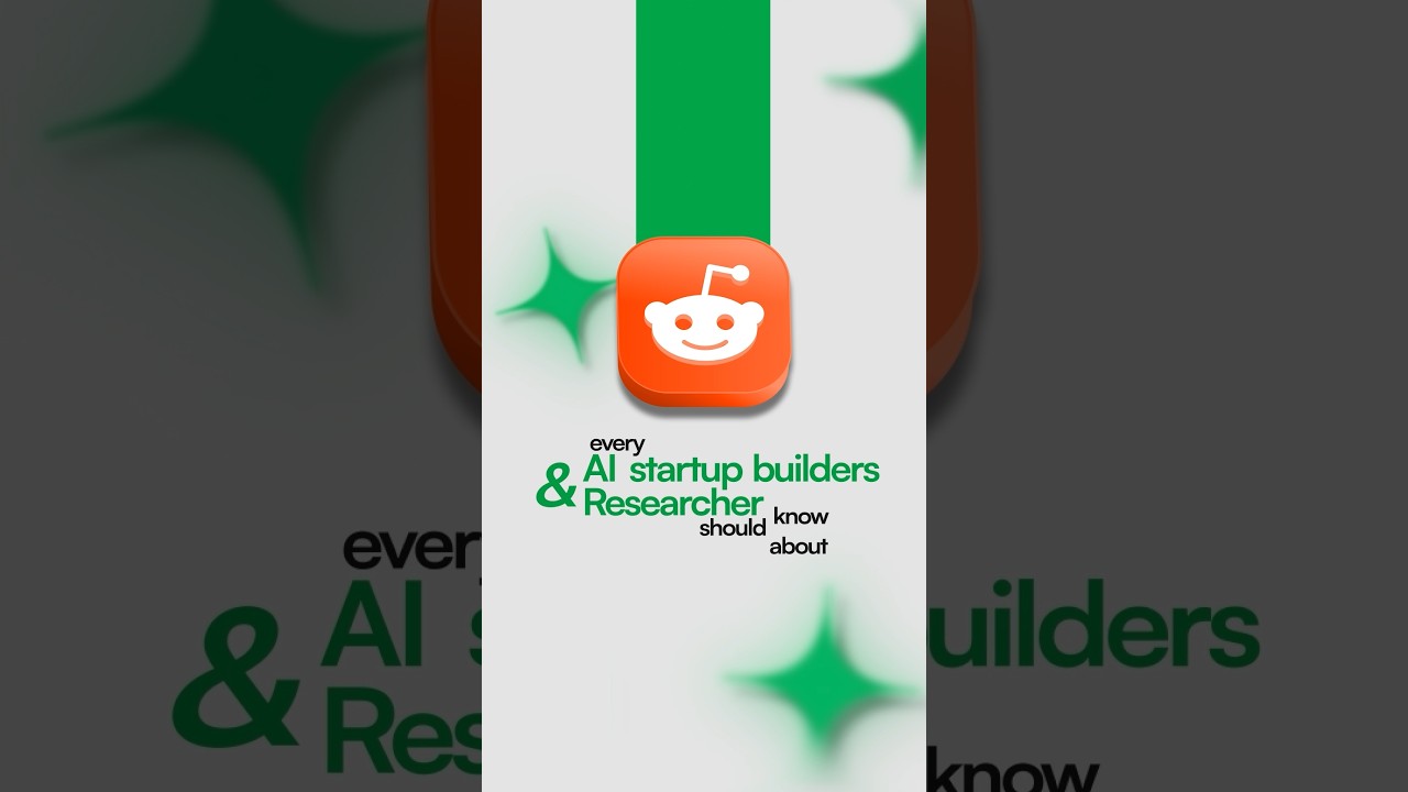 The 3 Subreddits Every AI Founder Should Know #ai #reddit #saas #startup #tech #founder #free