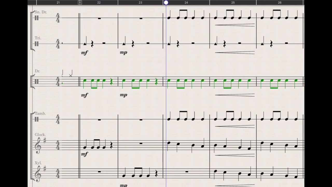 Good King Wenceslas - Percussion Play Along