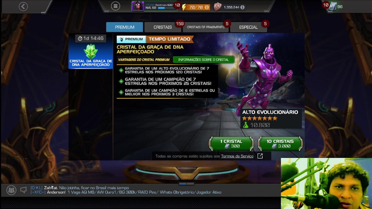 Marvel Torneio de campeões ( live eu e big arena)