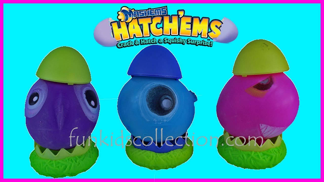 Mashems Hatchems Crack & Hatch Squishy Toy Surprises