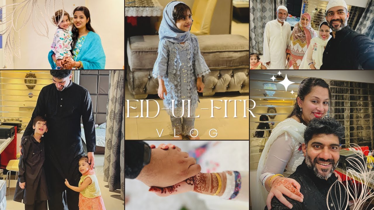 Eid vlog😍 | After 8 years of marriage celebrated  first Eid together alhamdulillah🙌🏻 |Eid Mubarak 🤗✨