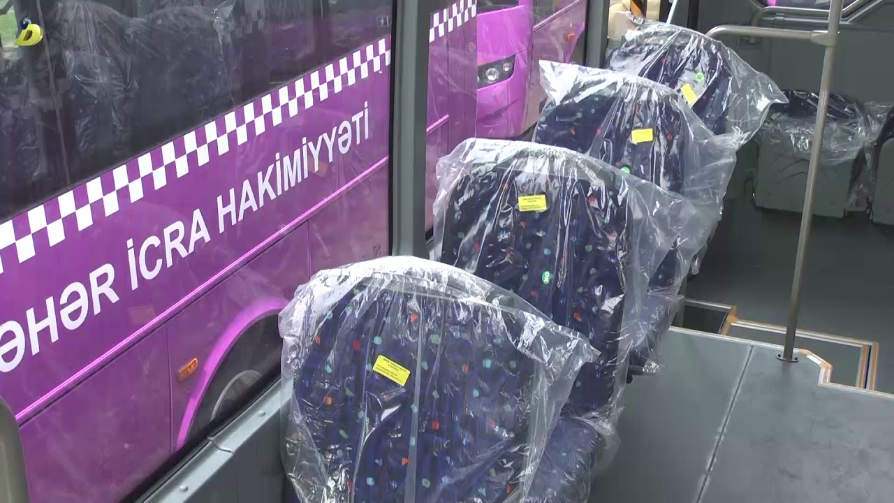 03 04 2018 Sumqayit yeni avtobuslar getirilib