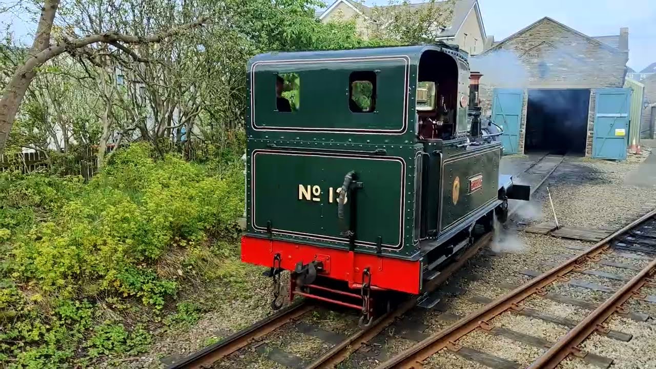 Isle of Man Visit Day 1 - IoM Steam Railway Port Erin to Douglas 10/05/2024