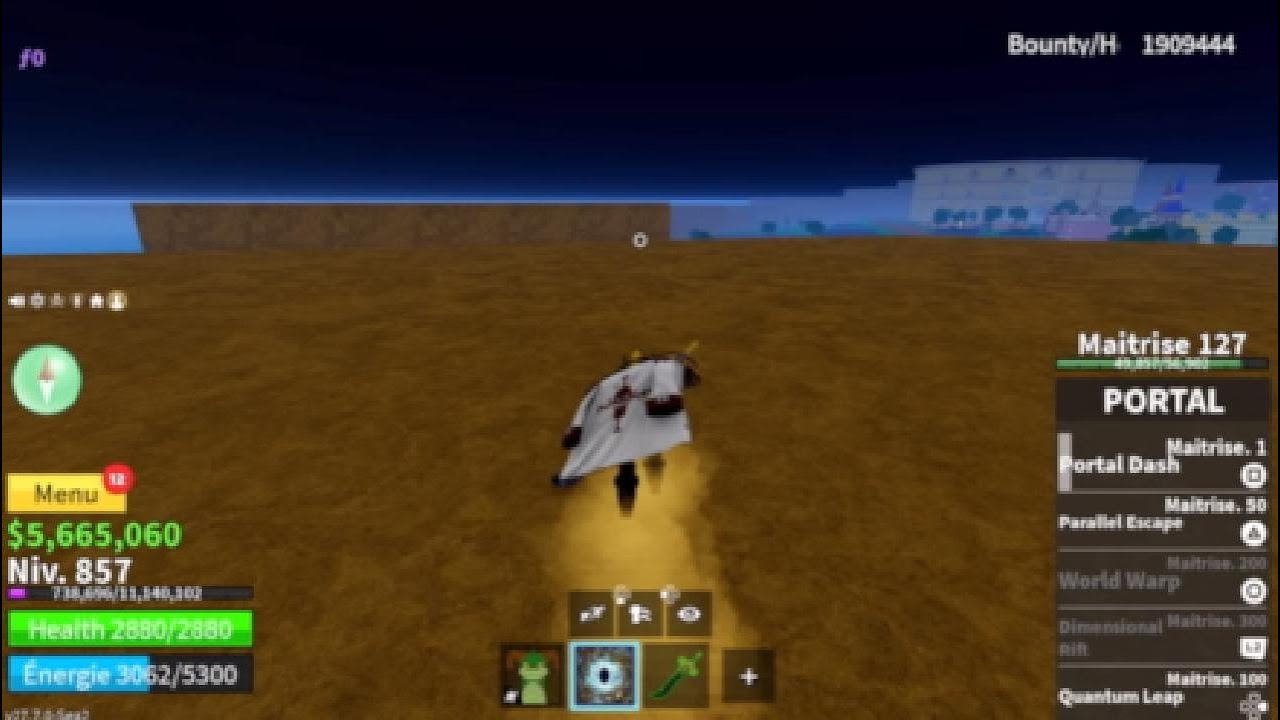Comment avoir la v2 v3 de sa race sur Blox fruit