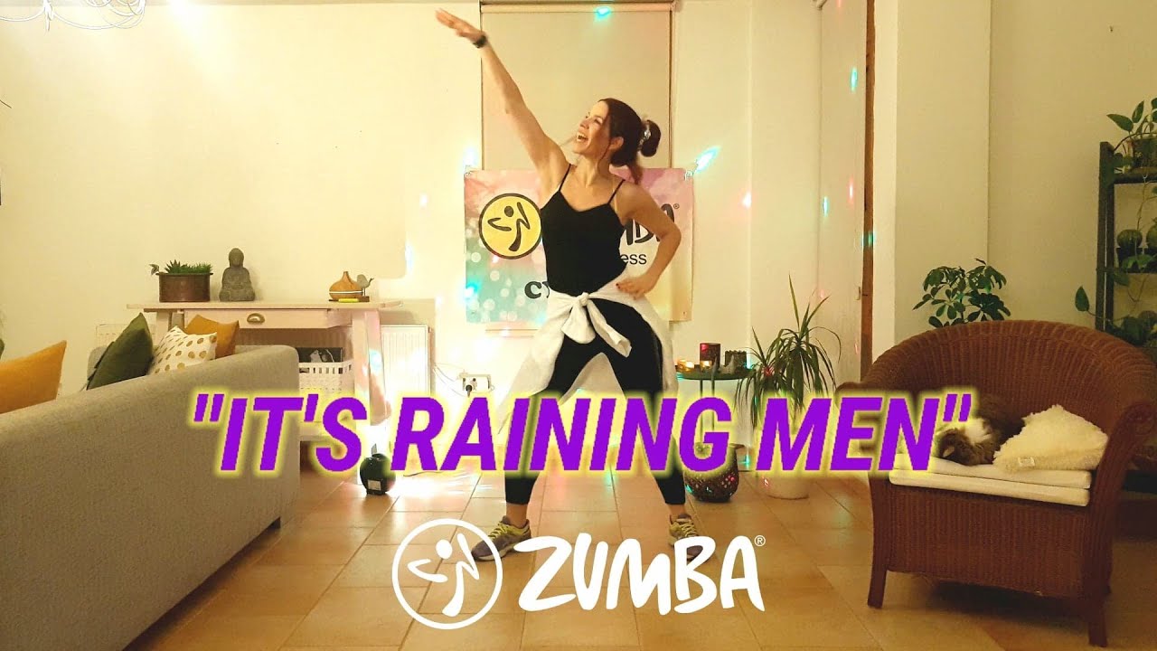 It's Raining Men Zumba - 80s Dance Workout - Retro Choreography - Disco Fitness - Zumba with SaraG