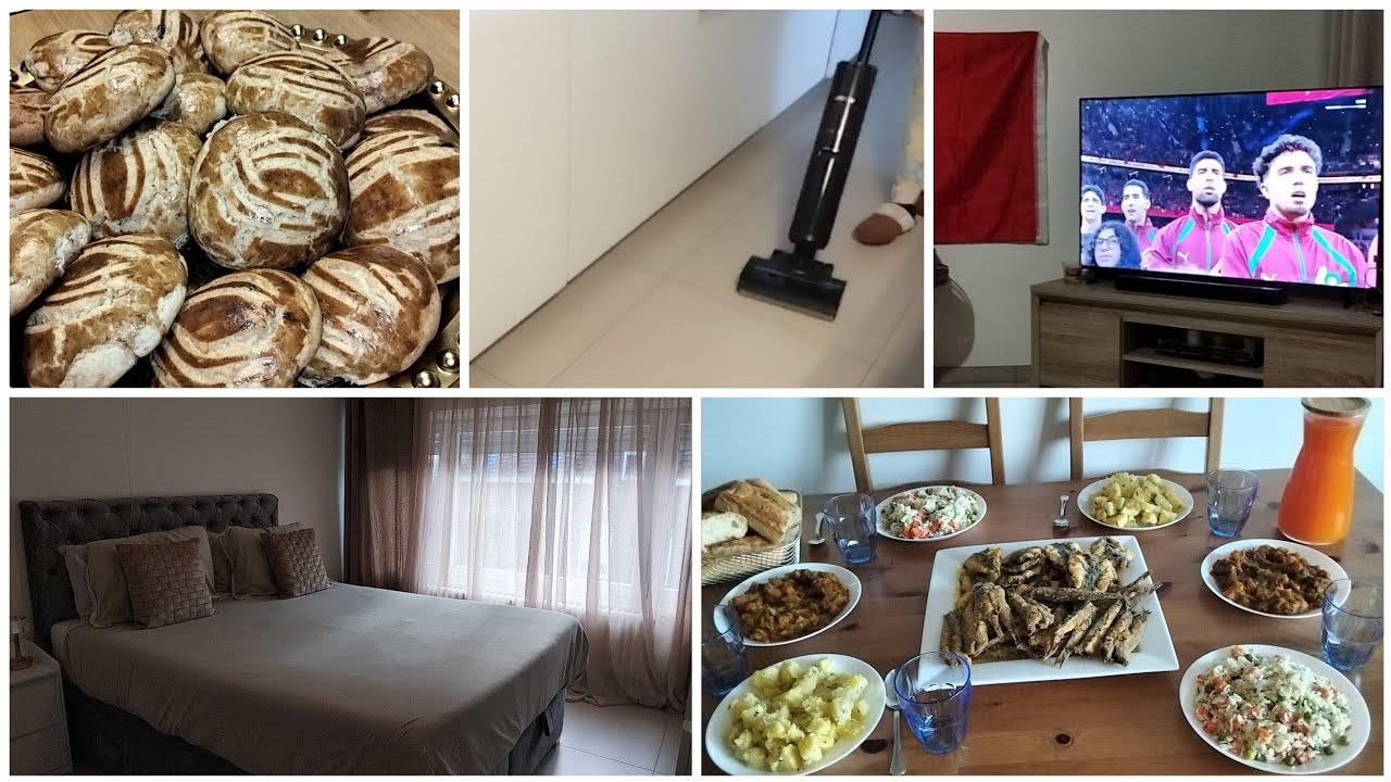 يومياتي في بلجيكا 🇧🇪 خيرها في غيرها ✌️ روتين يوم الأحد ✅متنوع عامر بالشهيوات ❤️