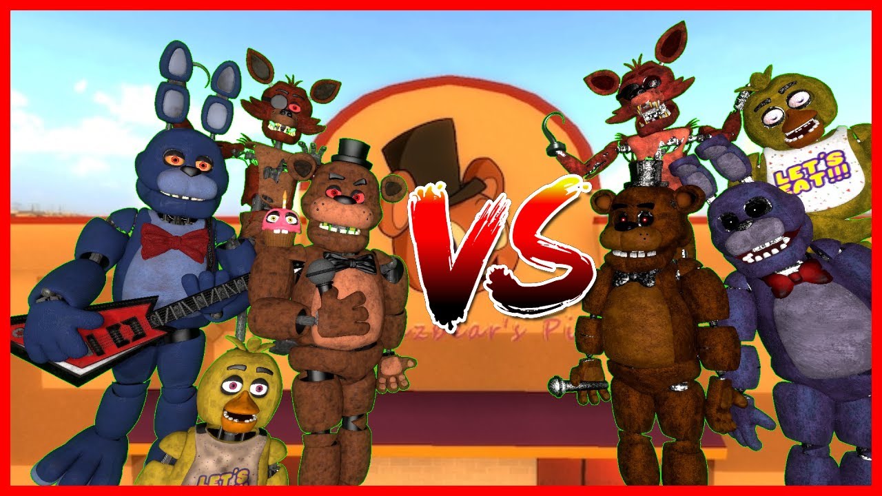 ФИЛЬМ ФНАФ ПРОТИВ ФНАФ!!![Gmod]
