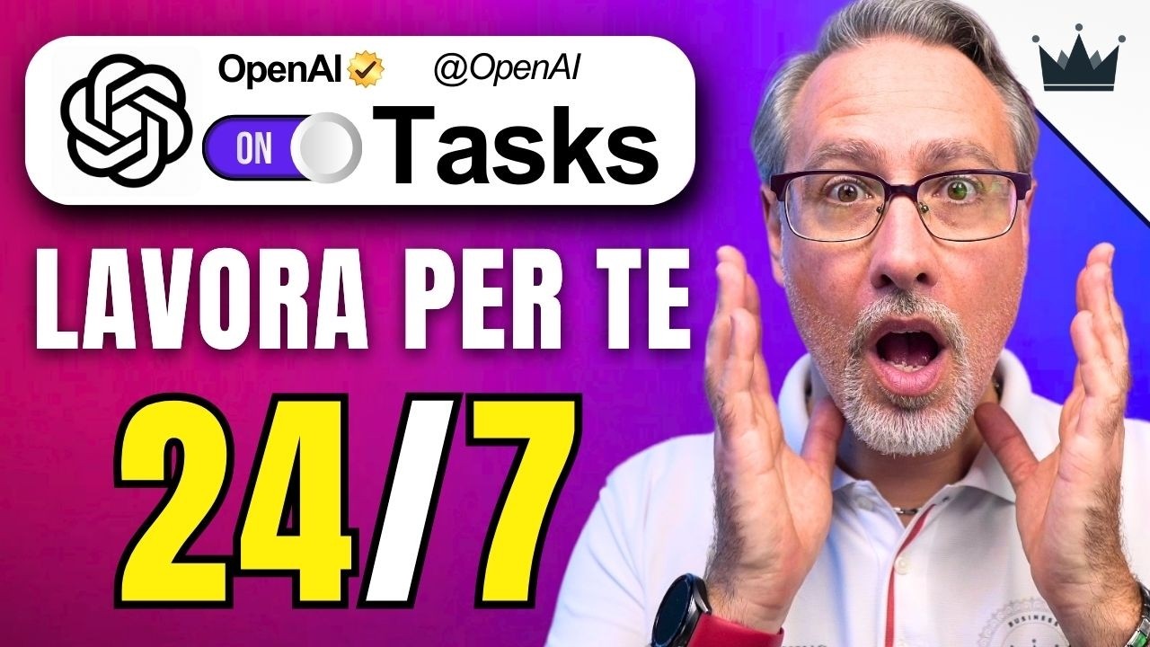 CHATGPT lancia TASKS in versione beta: BOMBA o CHIAVICA? 🤔