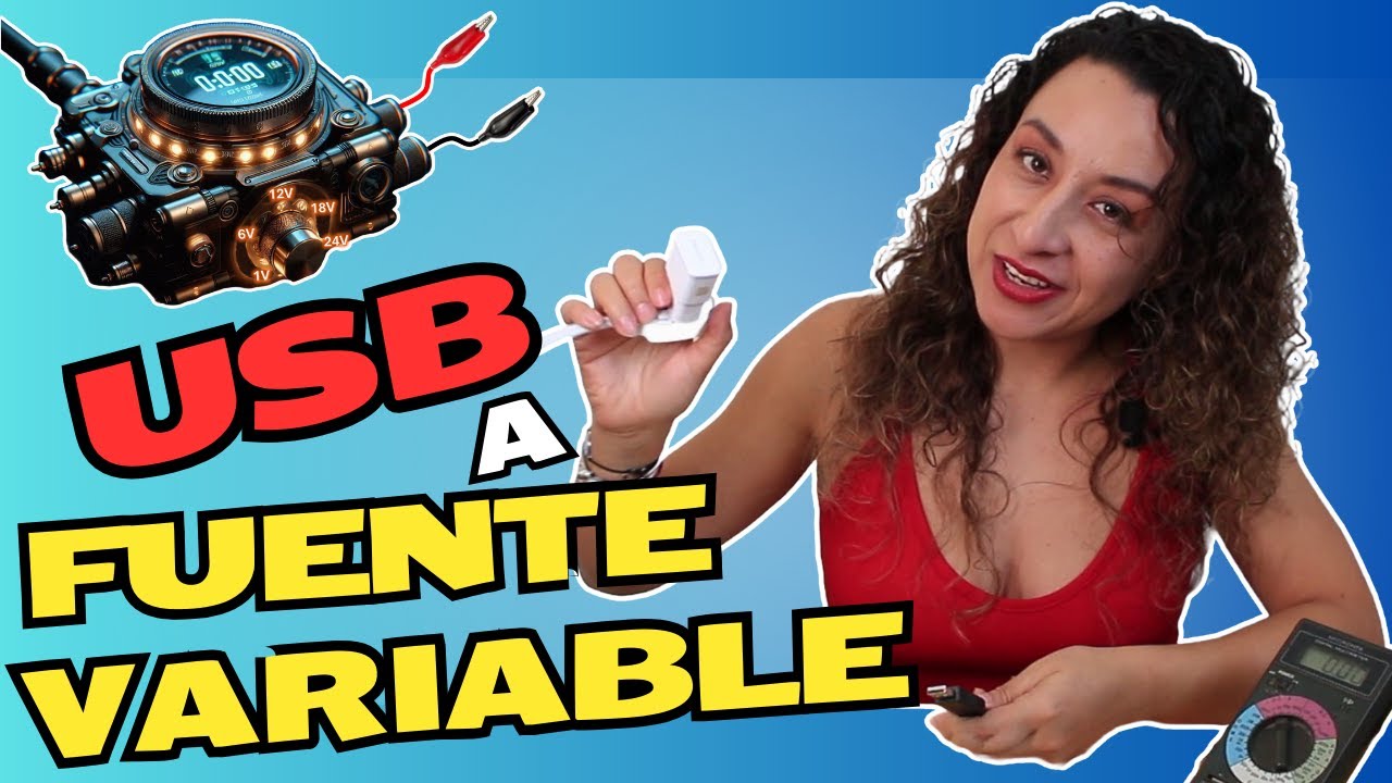 ¡De 1V a 24V SIN MODIFICAR! 🚀 Con un cargador USB ⚡ Fácil y Económico