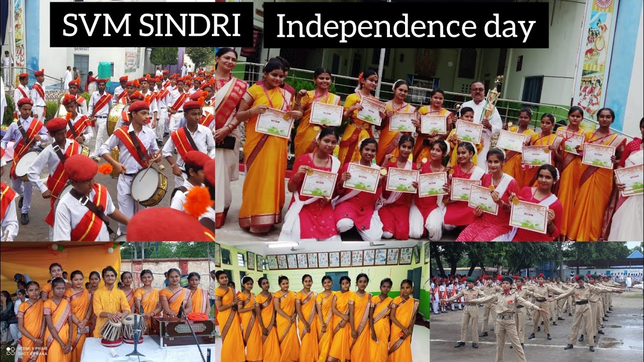 SARASWATI VIDYA MANDIR SINDRI INDEPENDENCE DAY CELEBRATION||SVM SINDRI||RIDDHIMA SINGH||PATRIOTIC||