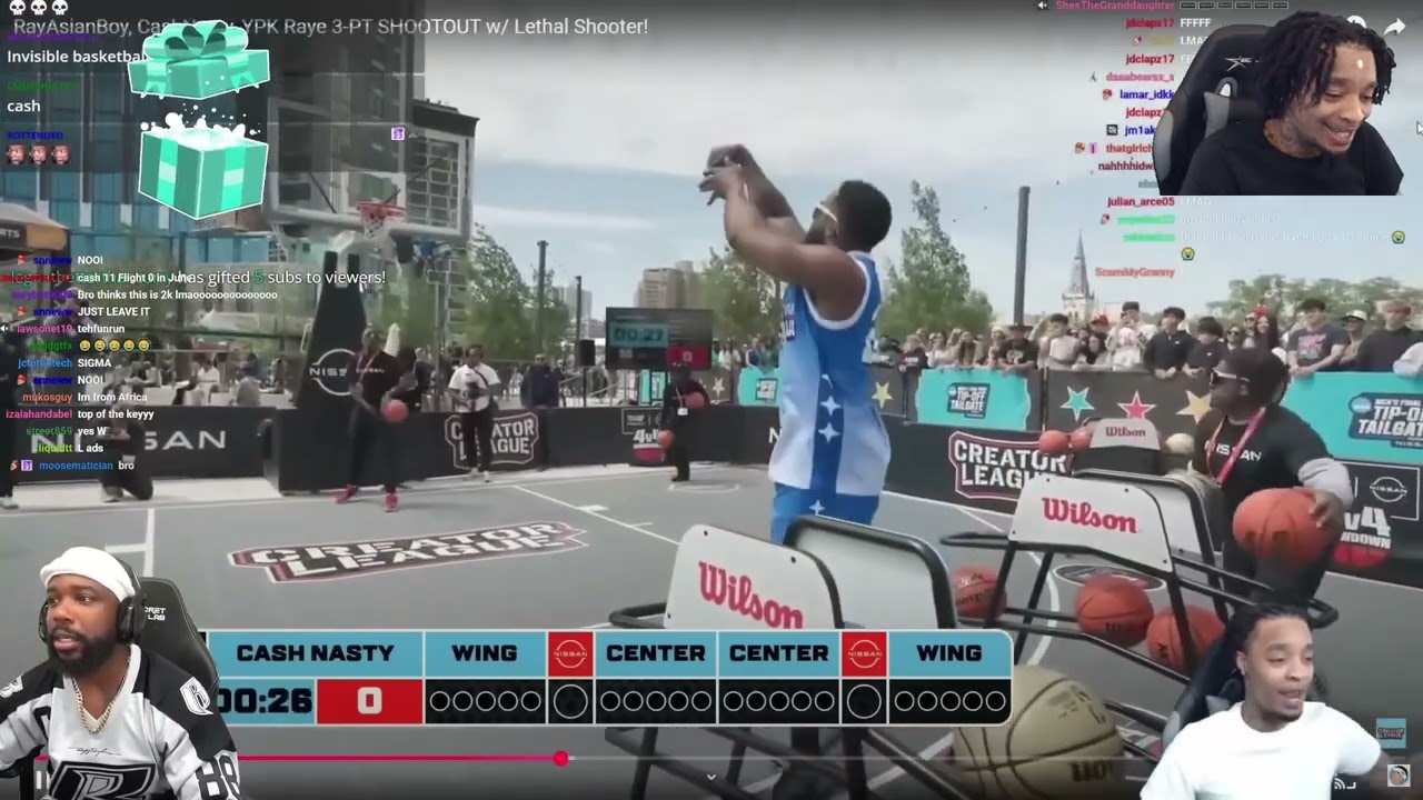 Reacting To Cash FINALLY Reacting To My Reaction To His 2/22 3 Point Contest!