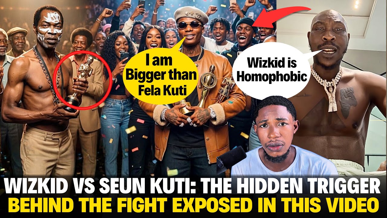 Wizkid vs Seun Kuti: The hidden trigger behind the fight exposed in this video