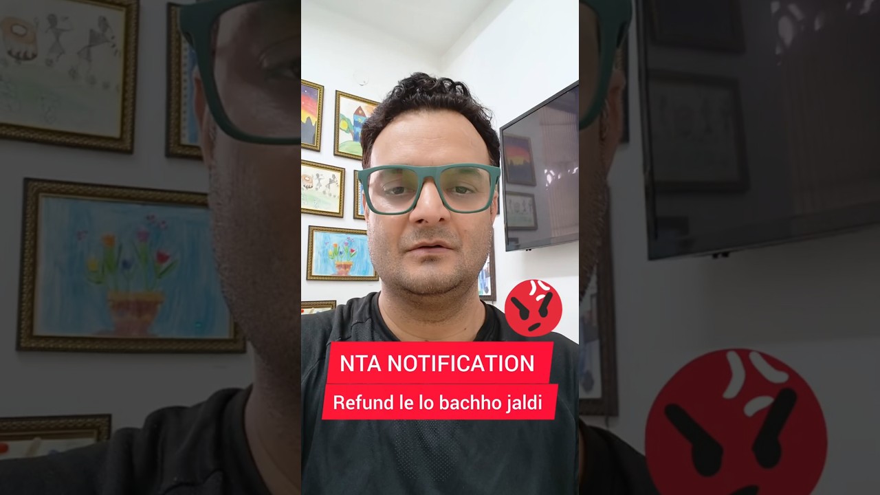 NTA NOTICE -FEE REFUND #neet2027 #ntalatestupdate #nta #neet #sankalpneet
