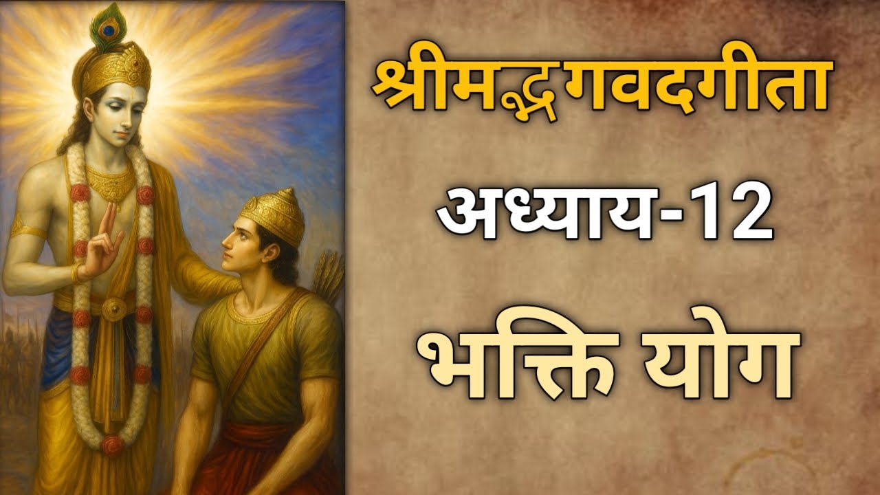 श्रीमद्भगवदगीता अध्याय-12 भक्ति योग | Shrimad Bhagwat Gita #krishnavani #video #viral