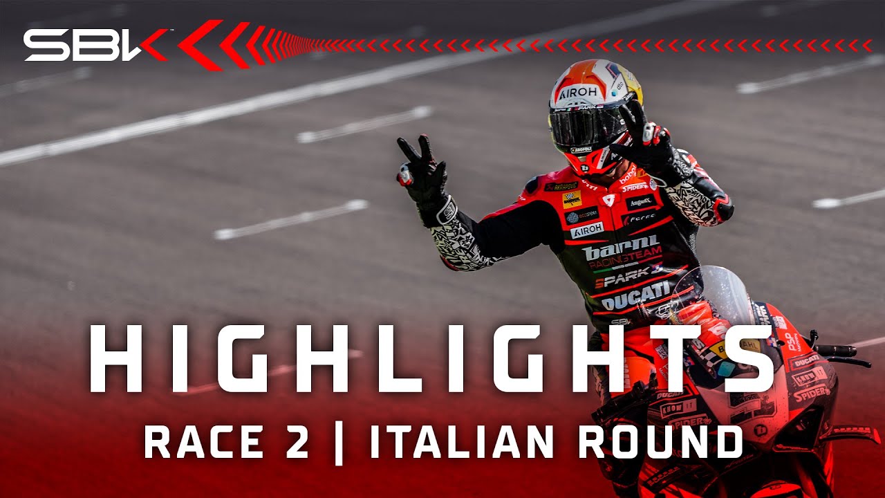 ПОЛНЫЙ ОБЗОР: Гонка 2 в Кремоне 🚀 | 2024 #ItalianWorldSBK 🇮🇹