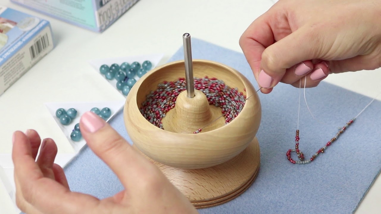 Bijoux à faire soi-même : Beadalon Spin-N-Bead Bead Loader (moulin à perles) ♡ DIY