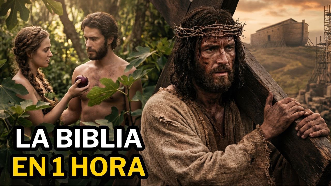 La Historia de la Biblia en 1 Hora — Desde la Creación hasta Jesús | Documental (4K)